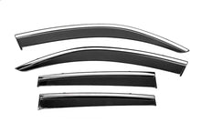 Window Deflectors with Chrome Trim Niken Luxury (4 pcs) for Subaru Forester 2013-2018 - image 1