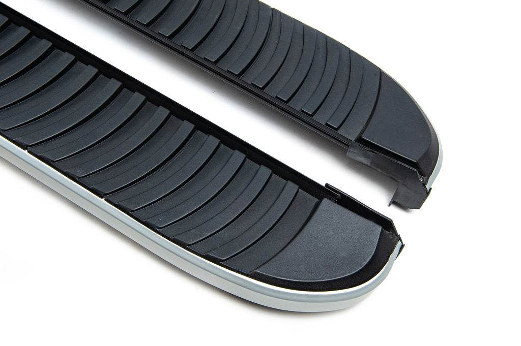 Side steps Tayga Gray (2 pieces, aluminum) for DS7 Crossback - Reelken Auto