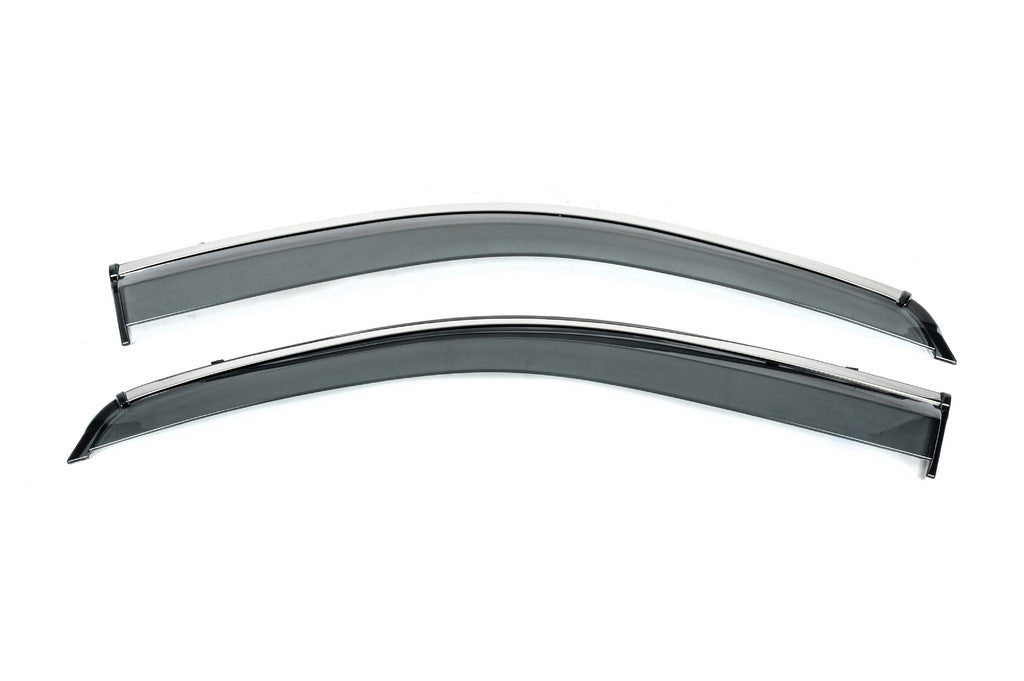 Window deflectors with chrome trim (2 pcs, Niken Future) for Mercedes Vito/V-class W447 2014- - image 3
