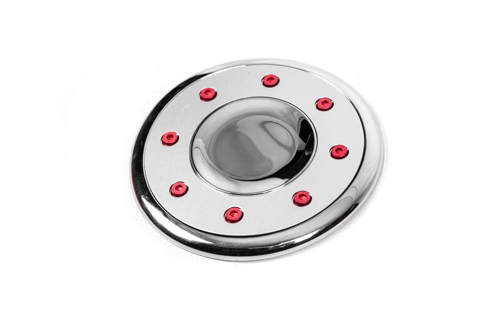 Overlay on the gas tank hatch V3 (plastic) for Volkswagen Golf 4 - Reelken Auto