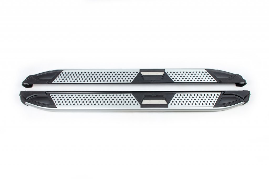 Side Steps Mevsim Grey (2 pcs, Aluminum) for Renault Duster 2024- - image 1