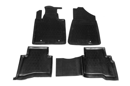 Rubber Floor Mats (4 pcs, Niken 3D) for Hyundai Tucson TL 2016-2021 - image 2