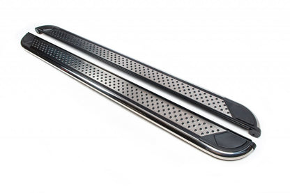 Side Steps Maydos V2 (2 pcs, Aluminum & Stainless Steel) for Renault Koleos 2008-2016 - image 1