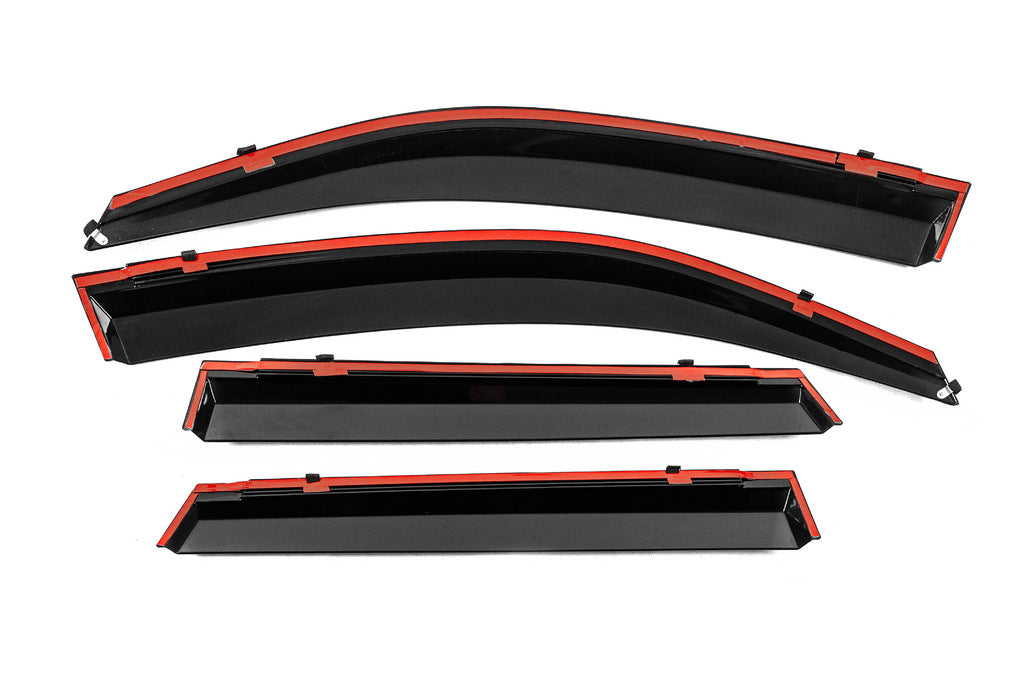 Window Deflectors with Chrome Trim Niken Luxury (4 pcs) for Suzuki Vitara 2015- - image 3