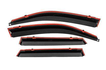 Window Deflectors with Chrome Trim Niken Luxury (4 pcs) for Suzuki Vitara 2015- - image 3