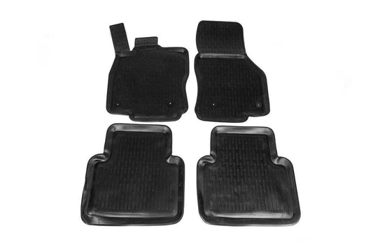 Rubber mats (4 pieces, Niken 3D) for Skoda Superb 2015-2024 - Reelken Auto