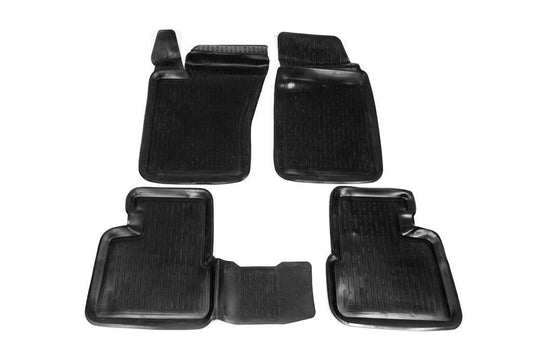 Rubber mats (4 pieces, Niken 3D) for Fiat Tipo 2016↗ year - Reelken Auto
