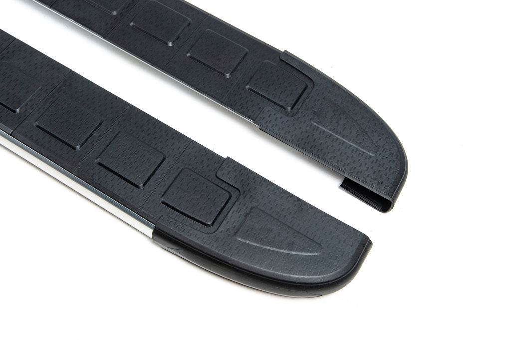 Side sills Duru (2 pieces, aluminum) for DS7 Crossback - Reelken Auto