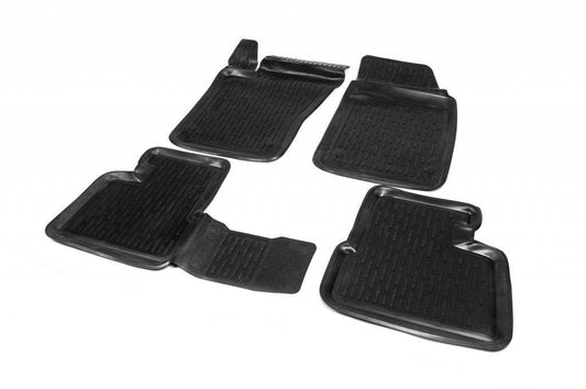 Rubber mats (4 pieces, Niken 3D) for Fiat Tipo 2016↗ year - Reelken Auto