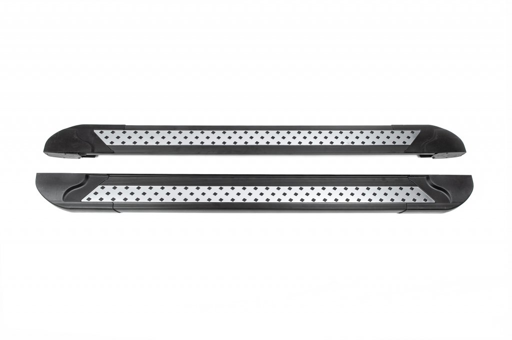 Side Steps New Vision Black (2 pcs, Aluminum) for Renault Duster 2024- - image 1