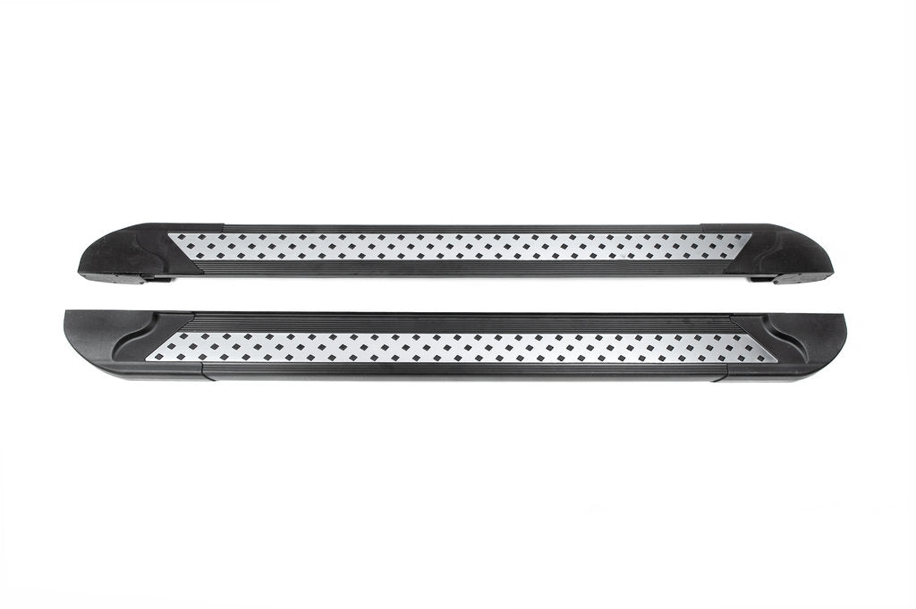Side Steps New Vision Black (2 pcs, Aluminum) for Suzuki Equator 2009- - image 2