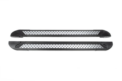 Side Steps New Vision Black (2 pcs, Aluminum) for Toyota HiAce - image 2