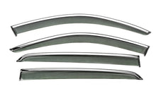 Window Deflectors with Chrome Trim Niken Luxury (4 pcs) for Volvo XC40 2018- - image 1