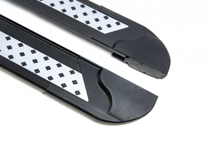 Side Steps New Vision Black (2 pcs, Aluminum) for Citroen Nemo 2007-2017 - image 4