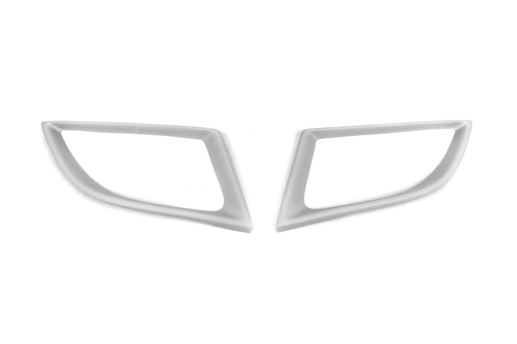 Bumper inserts (2008-2012, 2 pcs, primed) for Renault Megane III 2009-2016 - image 2