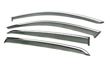 Window Deflectors with Chrome Trim Niken Luxury (4 pcs) for Volvo XC40 2018- - image 2