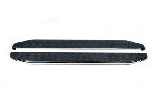 Lateral platforms Blackline (2 pieces, aluminum) for GMS Sierra 2019- - Reelken Auto