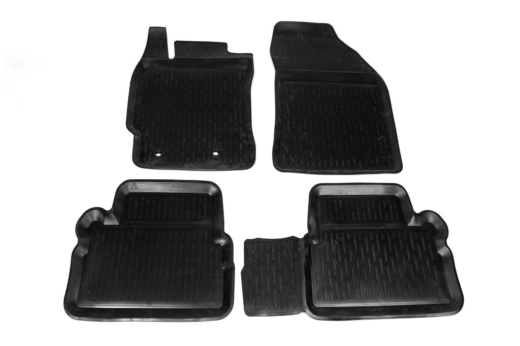 Rubber Floor Mats (4 pcs, Niken 3D) for Toyota Corolla 2007-2013 - image 2