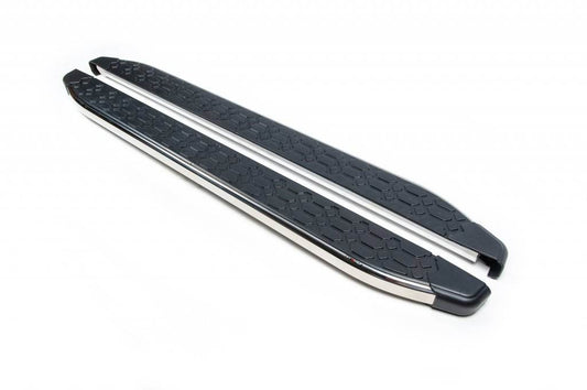 Side sills BlackLine (2 pieces, aluminum) for DS7 Crossback - Reelken Auto