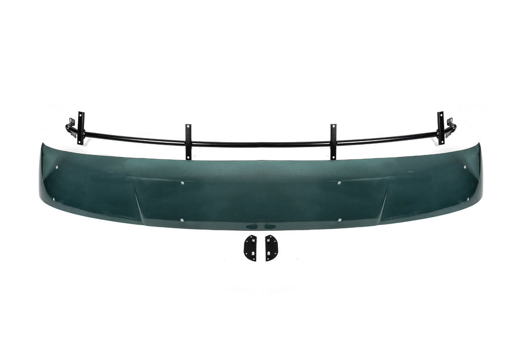 Windshield visor on frame (semi-transparent black gloss, 5mm) for Mercedes Sprinter W906 2006-2018 - image 1