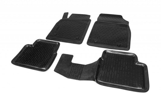 Rubber mats (4 pieces, Niken 3D) for Opel Insignia 2008-2017 - Reelken Auto