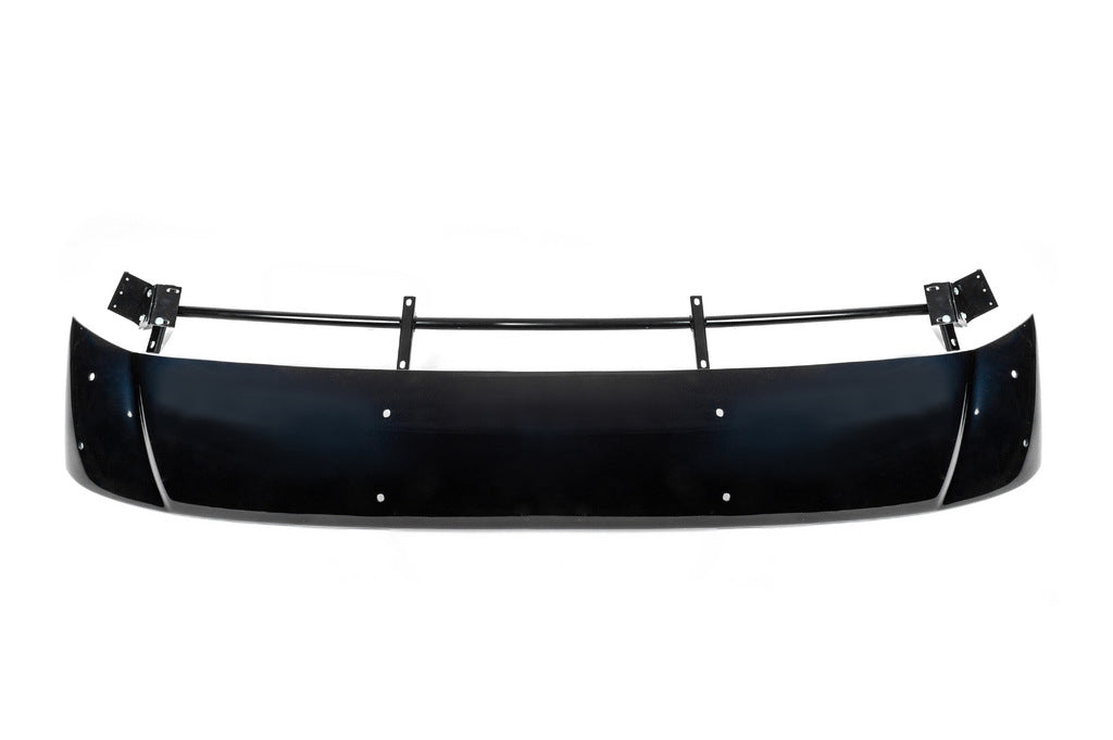 Windshield visor (black glossy tinted, 5mm) for Ford Transit 2000-2014 - image 1