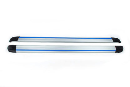 Side Steps Maya Blue-Grey (2 pcs, Aluminum) for Volkswagen Touareg 2002-2010 - image 5