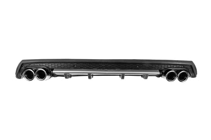 Universal Rear Diffuser DPT V-12 (ABS) (Grey + Gloss Black) - image 2