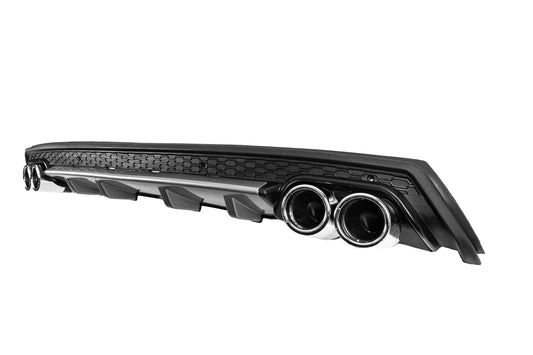 Universal Rear Diffuser DPT V-12 (ABS) (Grey + Gloss Black) - image 1