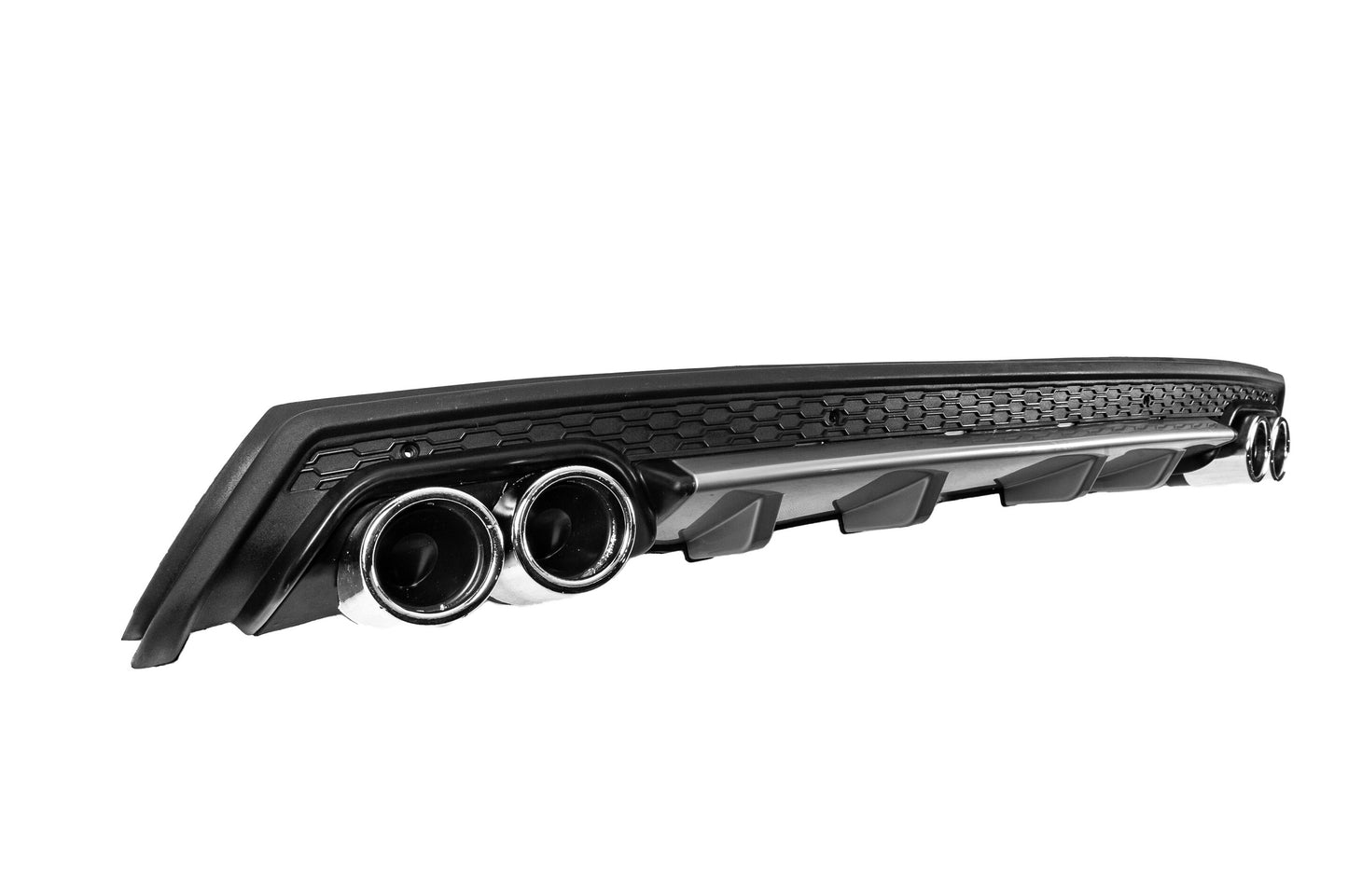 Universal Rear Diffuser DPT V-12 (ABS) (Grey + Gloss Black) - image 3