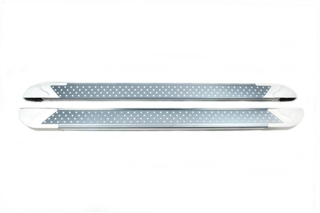 Side area Allmond White (2 pcs., Aluminum) for Suzuki Vitara 2015↗ - Reelken Auto