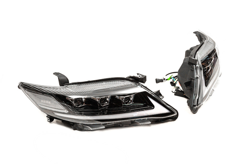Front Headlights Lexus-Design V1 (Facelift, 2 pcs) for Toyota Camry 2006-2011 - image 3