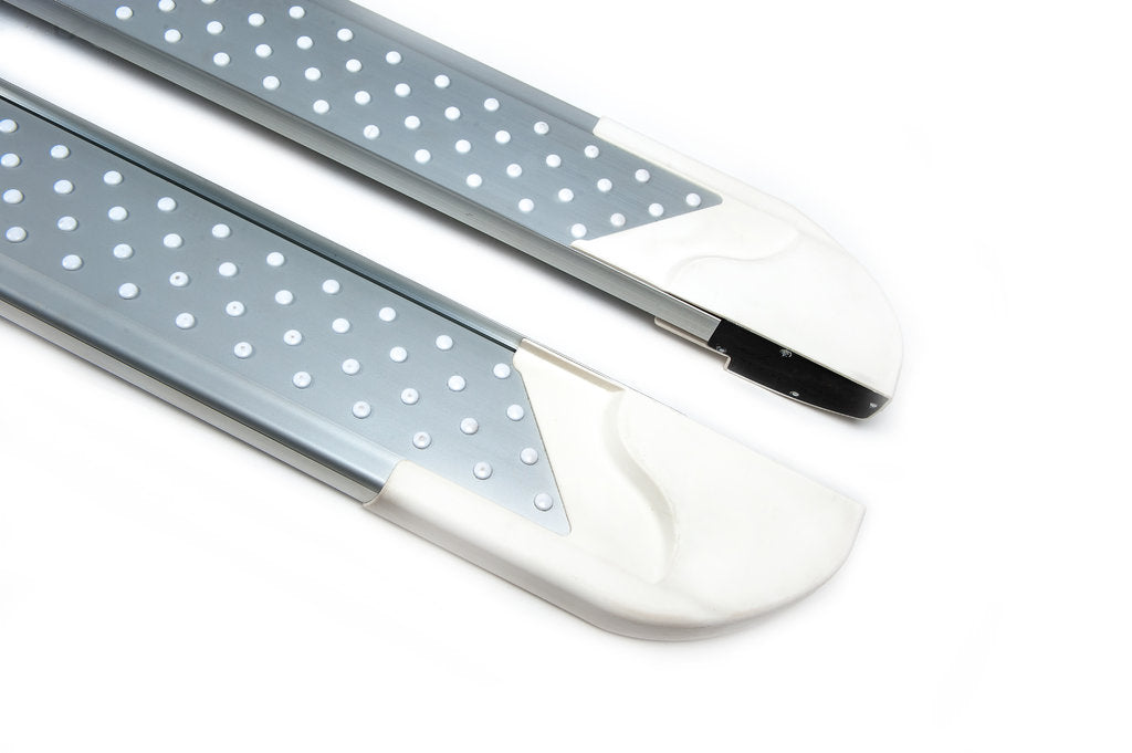 Side Steps Allmond White (2 pcs, Aluminum) for Fiat Fiorino/Qubo 2008-2024 - image 3