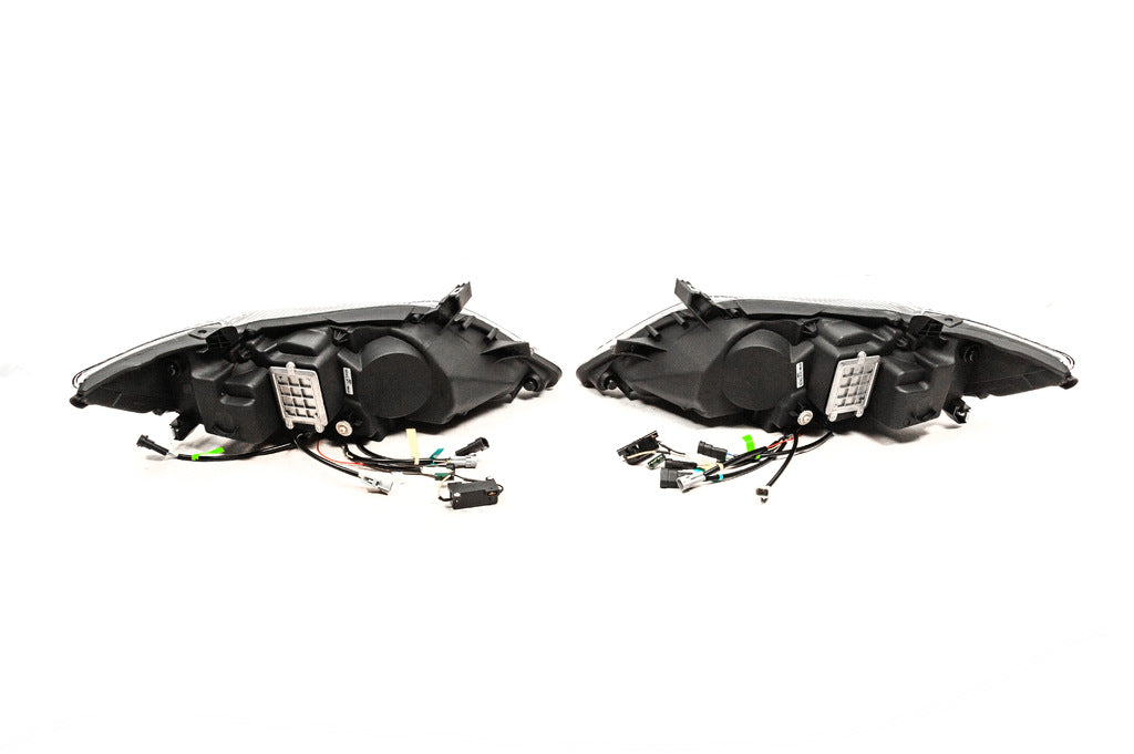 Front Headlights Lexus-Design V1 (Facelift, 2 pcs) for Toyota Camry 2006-2011 - image 4
