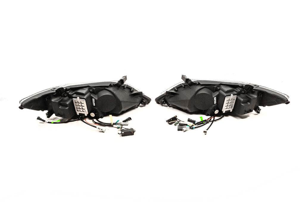 Lexus-design V1 headlights (restyling, 2 pcs.) for Toyota Camry 2006-2011 - Reelken Auto