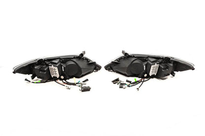 Lexus-design V1 headlights (restyling, 2 pcs.) for Toyota Camry 2006-2011 - Reelken Auto