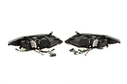 Front Headlights Lexus-Design V1 (Facelift, 2 pcs) for Toyota Camry 2006-2011 - image 4