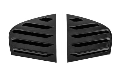 Rear Window Covers DPT (Gloss Black, 2pcs) for BMW 3 Series E-90/91/92/93 2005-2011 - image 2