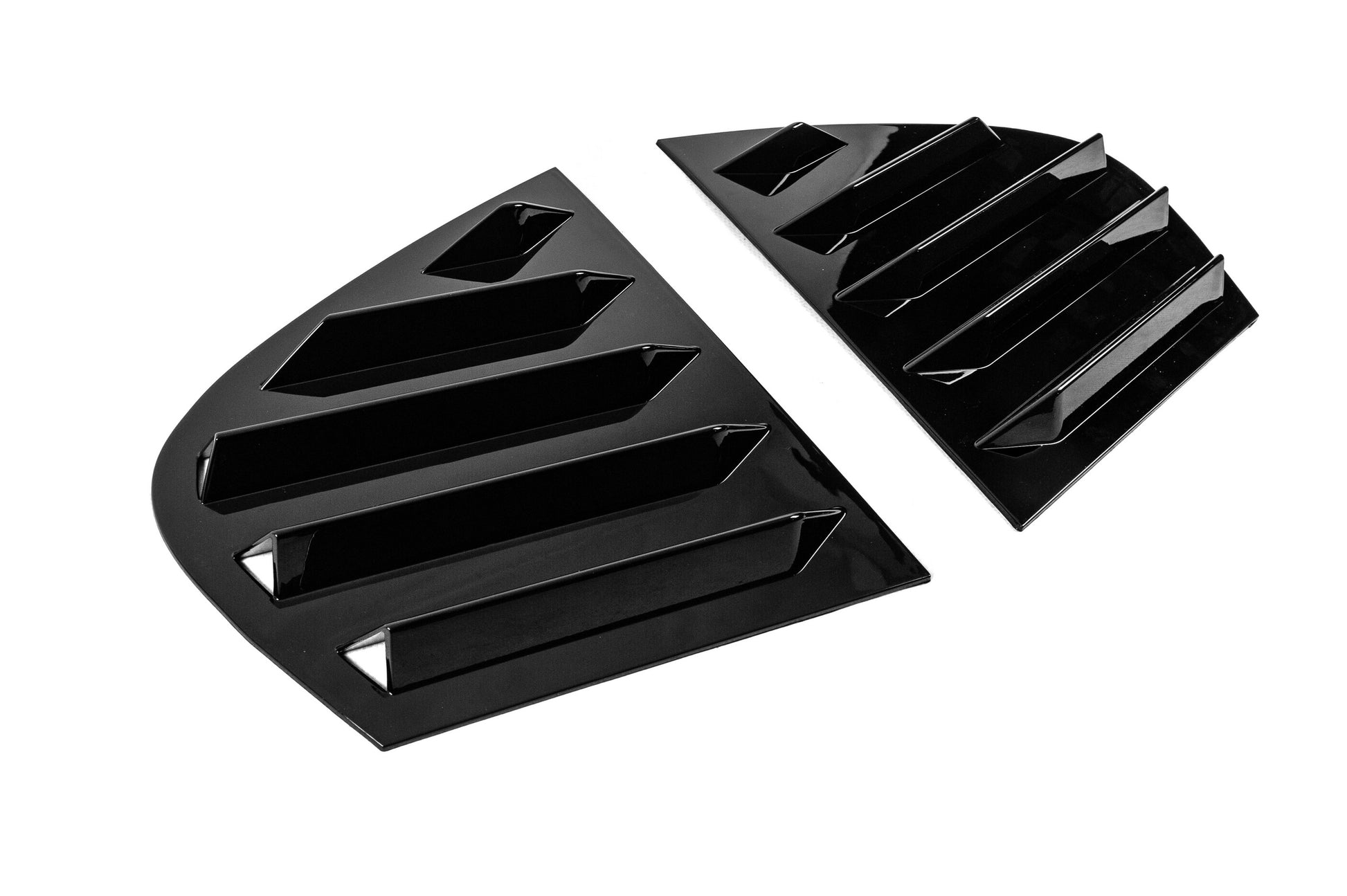 Rear Window Covers DPT (Gloss Black, 2pcs) for BMW 3 Series E90/E91 2005-2011 - image 4