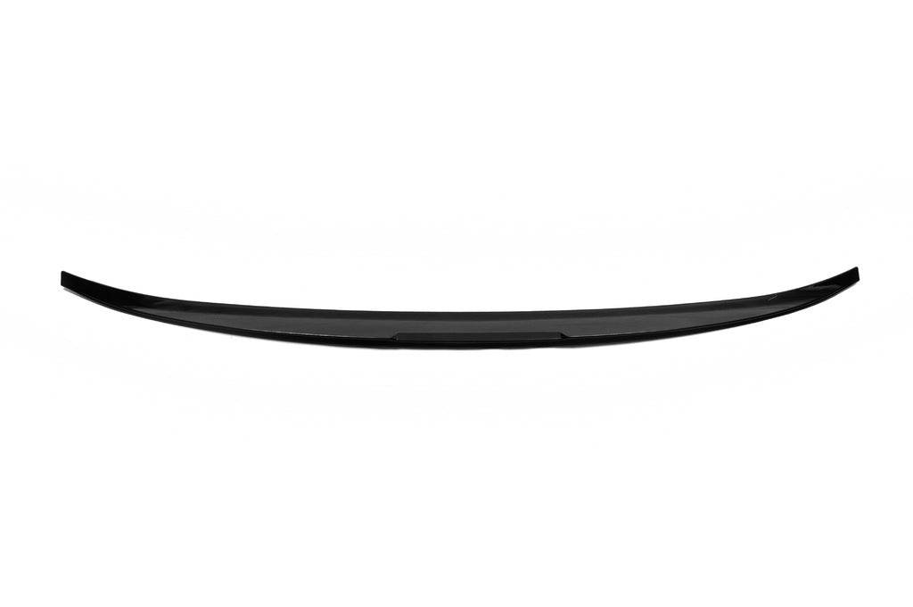 Spoiler LIP (Sunplex, black) (118.5cm *5.5cm) for Peugeot 301 - Reelken Auto