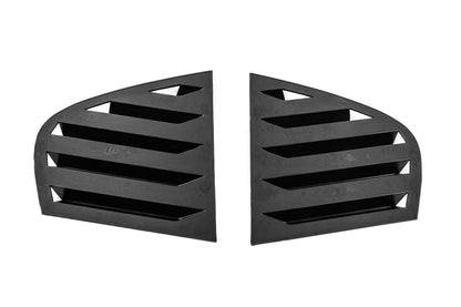 Rear Window Covers DPT (Gloss Black, 2pcs) for BMW 3 Series E-90/91/92/93 2005-2011 - image 5