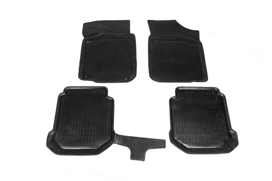 Rubber mats (4 pcs, Niken 3D) for Skoda Octavia I Tour A4 1996-2010 - Reelken Auto