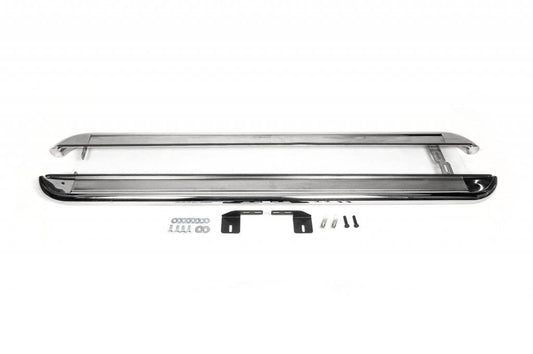 Side platform, Premium (2 pieces, stainless steel) for Dodge Nitro 2007↗ - Reelken Auto