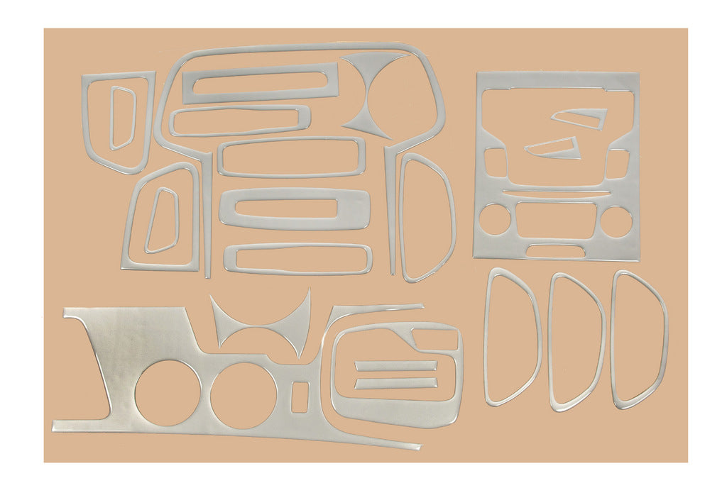 Dashboard Trim Covers (Meric) for Renault Megane IV 2016-2025 - image 2