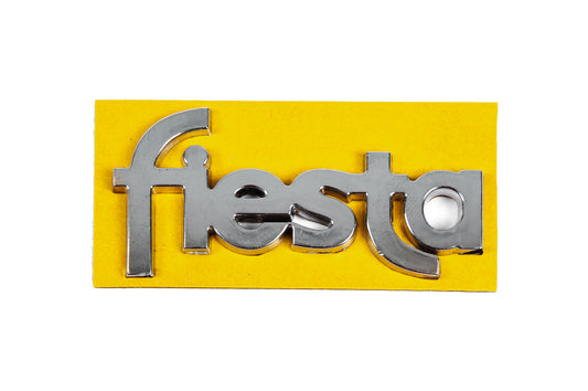 Emblem Fiesta 8401a (69mm x 35mm, for door) for Ford Fiesta 1995-2001 - image 1