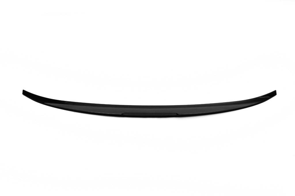 Spoiler LIP (Sunplex, black) (118.5cm *5.5cm) for Dacia Logan II 2013-2022 - Reelken Auto