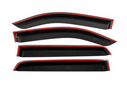 Window Deflectors Niken Luxury (4 pcs) for Toyota Sequoia 2007-2022 - image 3