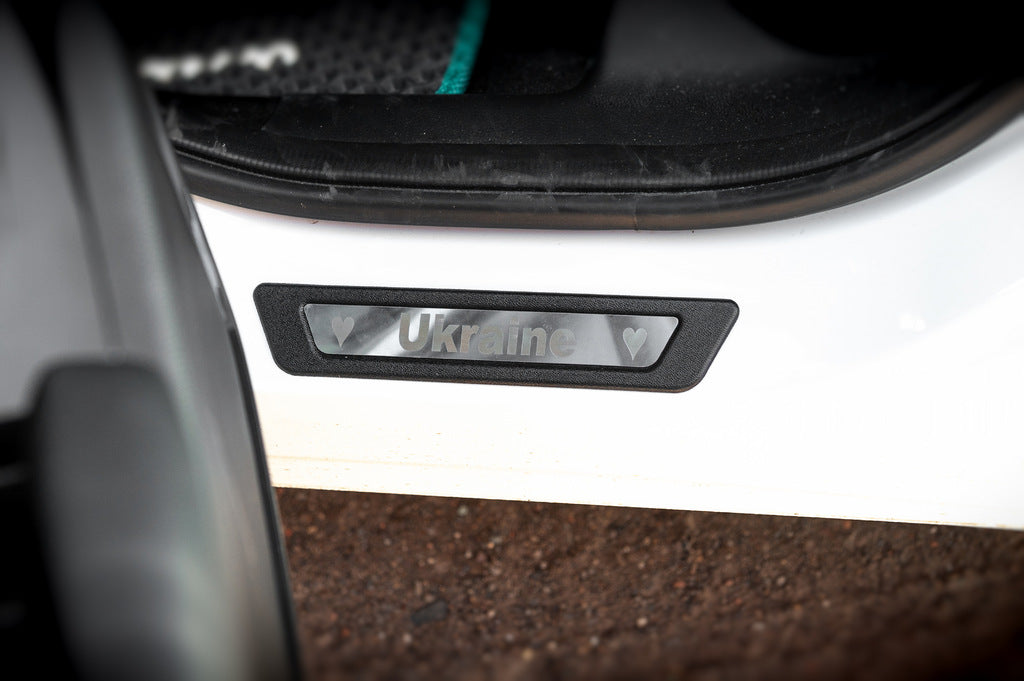 Door sill protectors Honda eNP1 (Ukraine, 4 pcs, stainless steel) for Honda eNP1 2022- - image 3