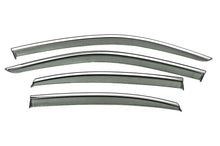 Window Deflectors with Chrome Trim Niken Luxury (4 pcs) for Volkswagen Passat B9 2023- - image 1