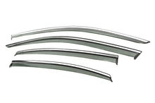 Window Deflectors with Chrome Trim Niken Luxury (4 pcs) for Volkswagen Passat B9 2023- - image 2